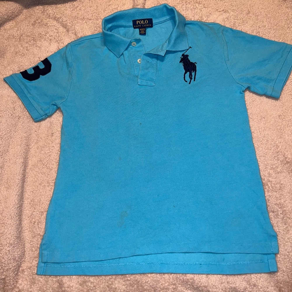 Ralph Lauren, Blue, Big Boys Medium 10-12